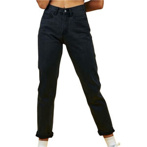 UNIF Timmy jeans size 23 slim straight leg charcoal high waist